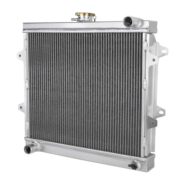 1984-1995 Toyota Pickup 4Runner 2.4L L4 Aluminum 3-Row Performance Radiator