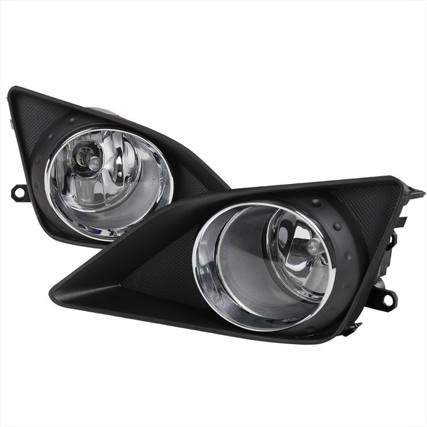 2009-2010 Toyota Corolla H11 Fog Lights Kit (Chrome Housing/Clear Lens)