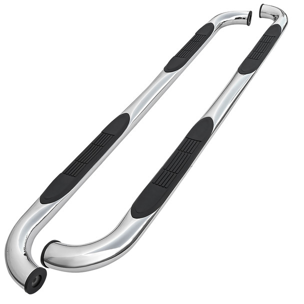 2004-2012 Chevrolet Colorado/GMC Canyon Crew Cab 3" Chrome Stainless Steel Side Nerf Bars