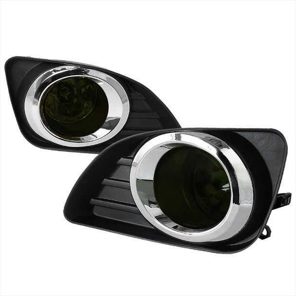 2010-2011 Toyota Camry LE/XLE/Base H11 Fog Lights Kit (Chrome Housing/Smoked Lens)