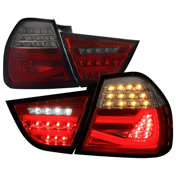 2009-2011 BMW E90 3-Series 4Dr Sedan LED Tail Light (Chrome