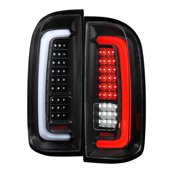 2015-2022 Chevrolet Colorado GMC Canyon Full LED Sequential Tail Lights (Black Housing / Clear Lens)
