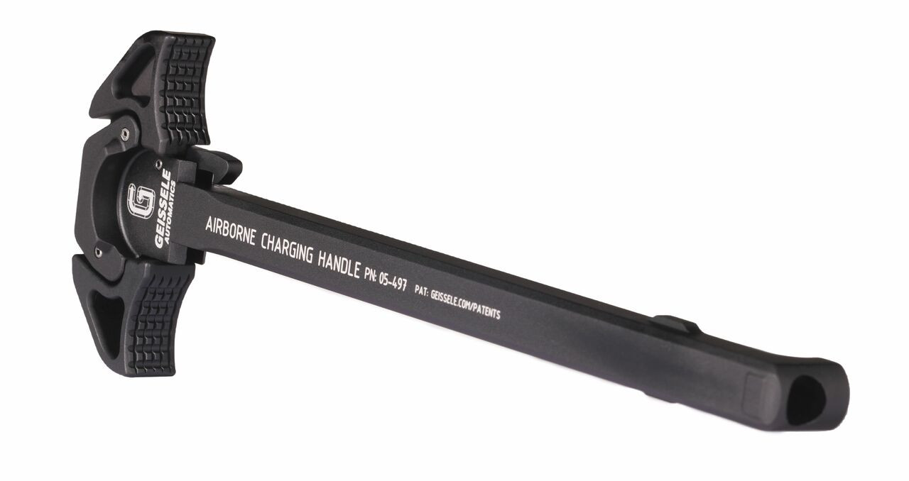 Geissele Airborne Ambi Charging Handle AR15 (Black) 817953022221