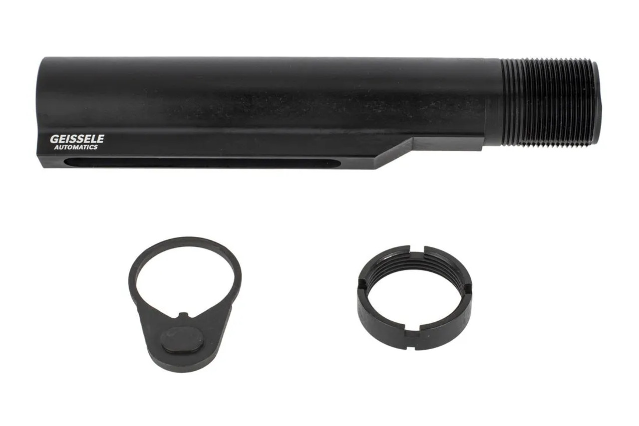 トイガン Geissele Premium Mil-Spec buffer tube Geissele Premium MIL-SPEC AR-15/M4 Black Buffer Tube