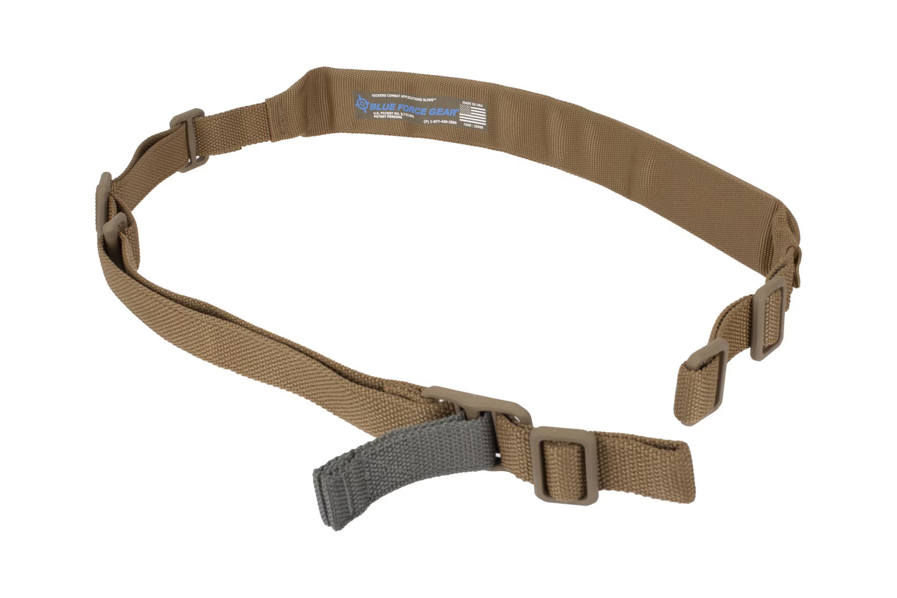 Blue Force Gear VCAS Vickers Padded 2-Point Combat Sling (Black or