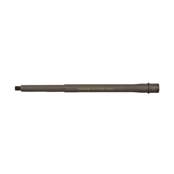 14.5" Centurion Arms 5.56 NATO Enhanced SOCOM Cold Hammer Forged, Chrome-Lined Mid-Length Barrel (.750 GB)