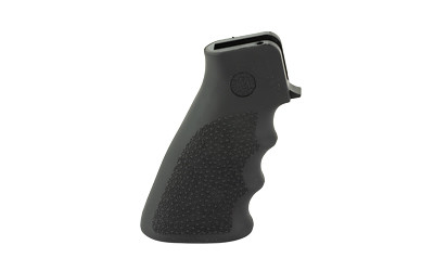 Hogue AR-15 OverMolded Pistol Grip - Finger Grooves - Black