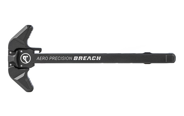 Aero Precision AR15 BREACH Ambi Charging Handle w/ Large Lever - Black