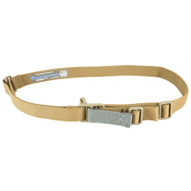 Blue Force Gear Vickers Unpadded 2-Point Combat Sling - Coyote Brown