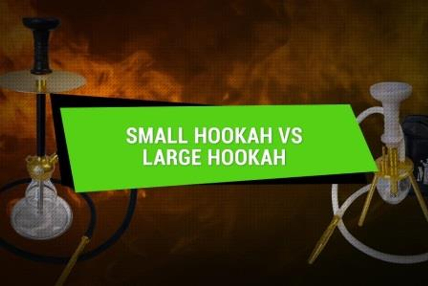 Small Hookah Vs Large Hookah: Top 3 Myths and Assumptions Debunked -  ShishaFreak