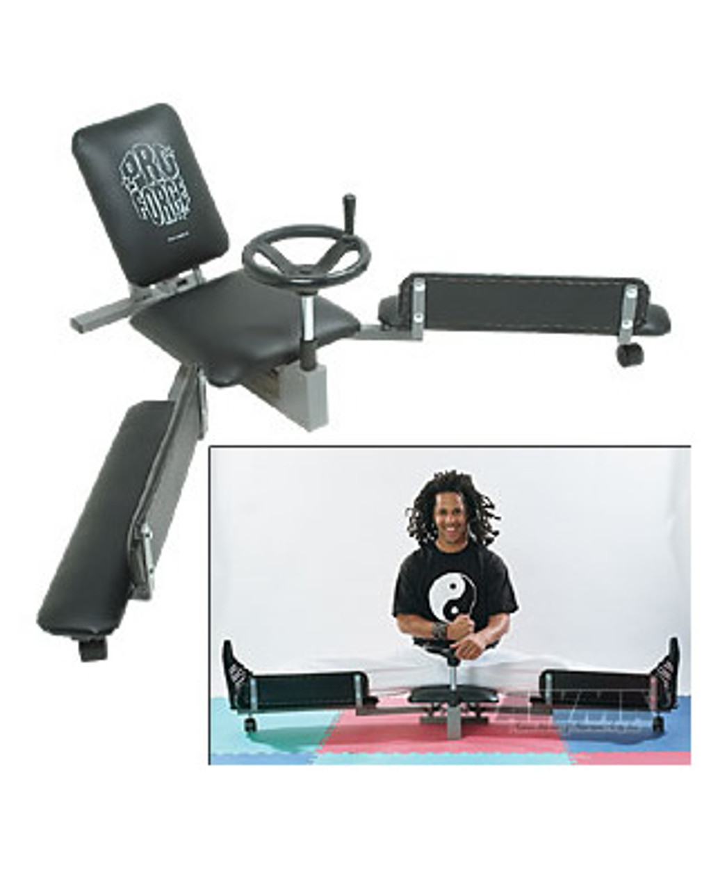 Deluxe Leg Stretcher - Martial Arts Stretching Machines - Wheel