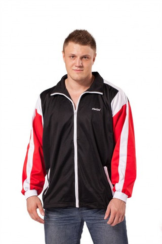 Team Jacket with no hood black/red/white - myKarateStore.com LLC