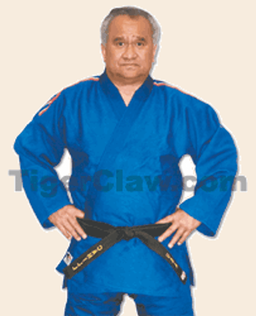 Blue Double Weave Cahill Judo Uniform