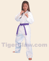 White Lightweight Karate Uniform