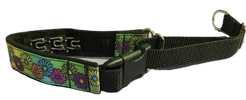 Medium Prong Hide-A-Pinch Collar, 1.5" Ribbon