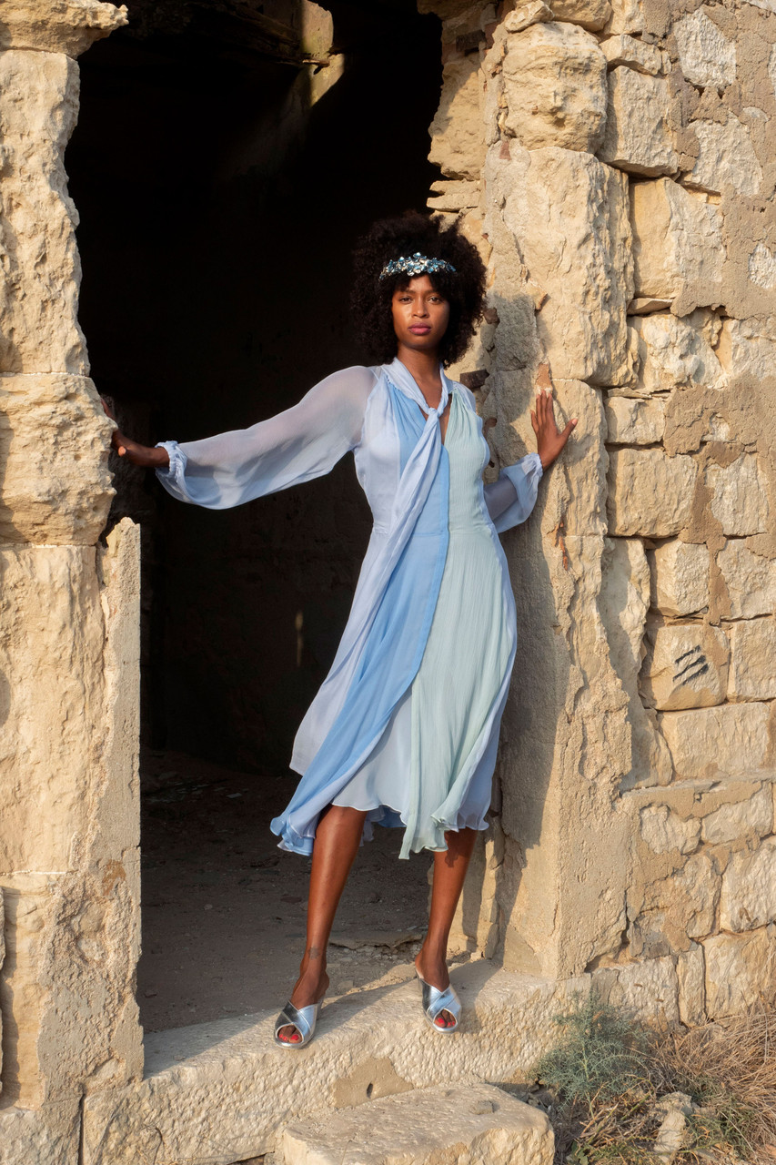 Luisa Beccaria Spring 2021 Ready To Wear Look 18 - Vivaldi Boutique