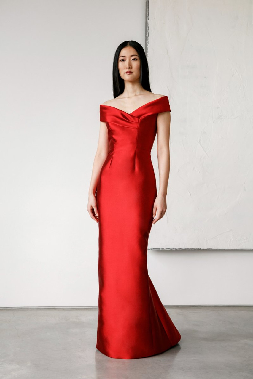 Beaded Plunging V-neck Sheer Tulle Designer Formal Gown - VQ