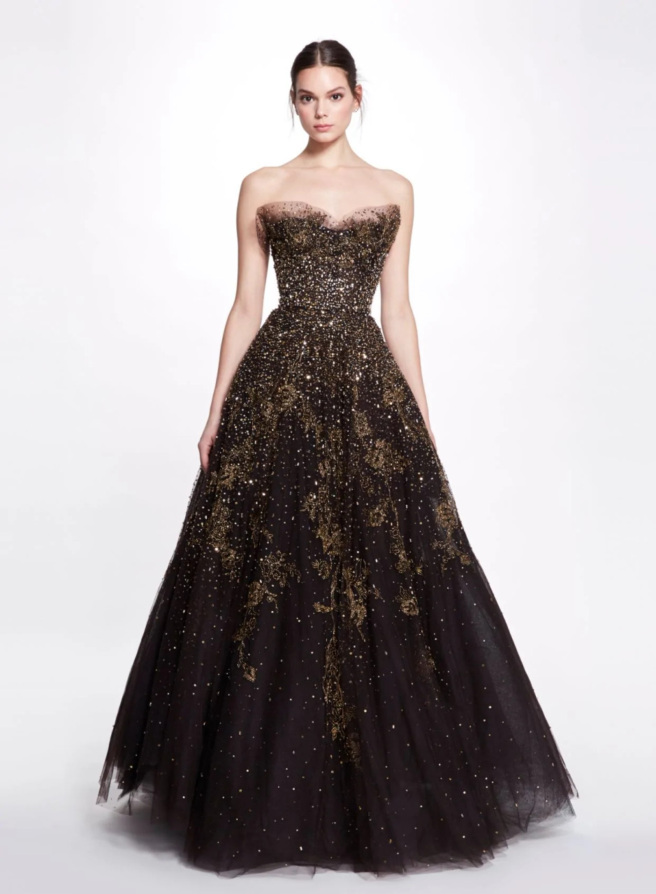 Marchesa Pre-Fall 2022 Look 9 - Vivaldi Boutique