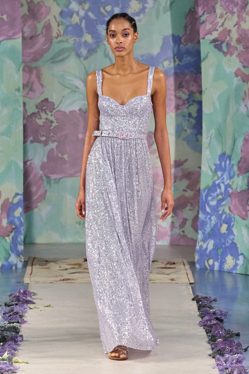 Luisa Beccaria Spring 2024 Ready To Wear Look 15 - Vivaldi Boutique