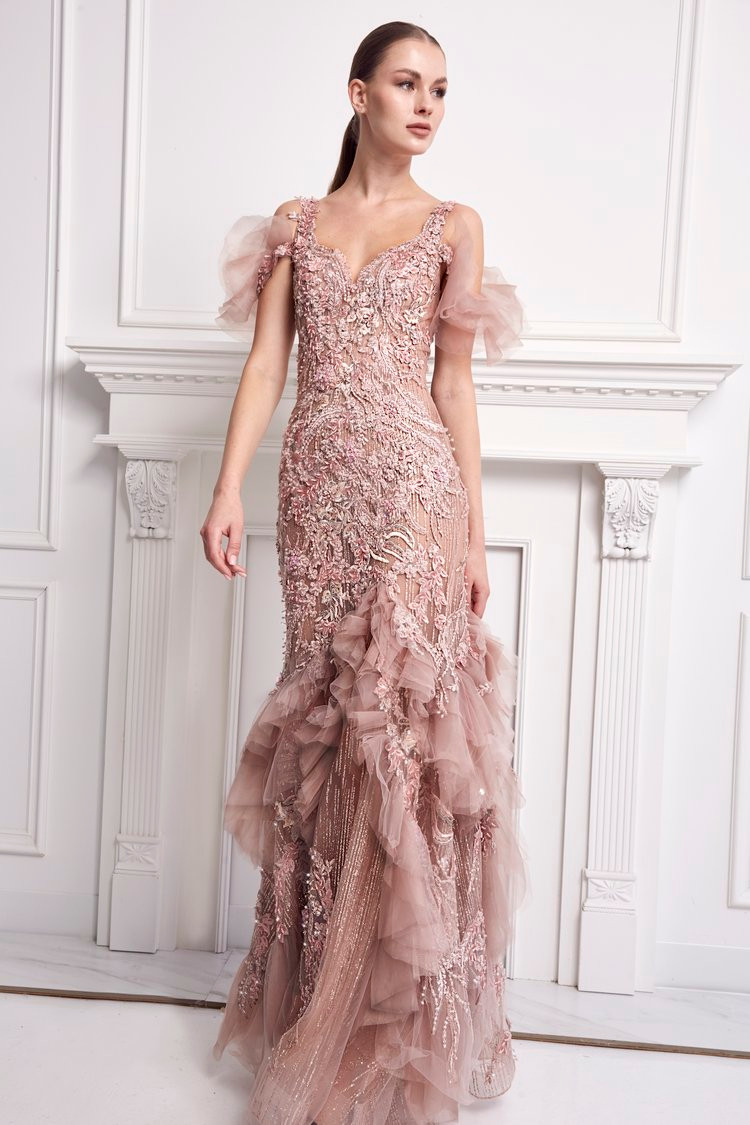 Ysa Makino Evening Gown Look 14 - Vivaldi Boutique