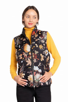 Richard Grand Women's Shellfish Print Silk Vest