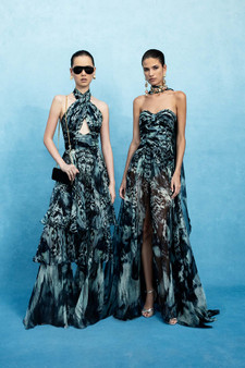 formal dresses new york city Manhattan Slip Formal Dress Gold