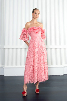 Badgley Mischka Spring 2025 Ready To Wear Look 12