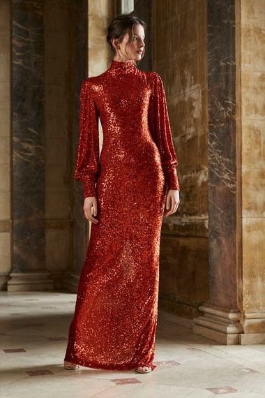Pamella Roland Fall 2021 Evening Wear Look 12