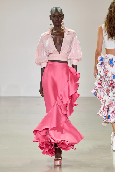 Badgley Mischka Spring 2023 Look 6