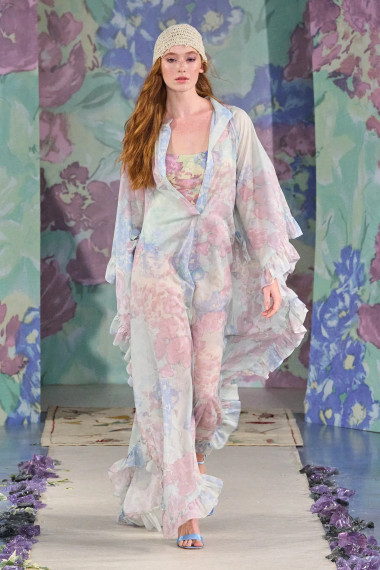 Luisa Beccaria Spring 2024 Ready To Wear Look 6