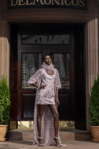 Badgley Mischka Spring 2024 Ready To Wear Look 13