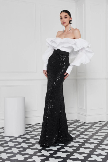 Badgely Mischka Pre-Fall 2024 Evening Wear Look 21