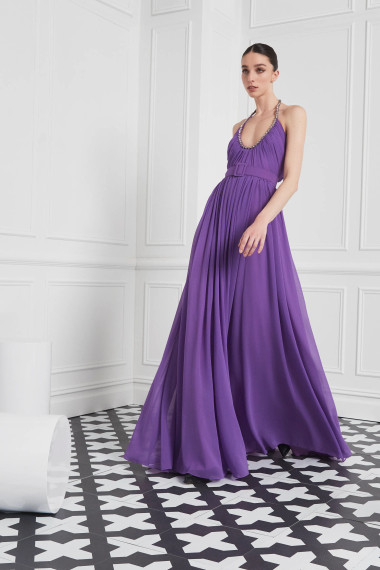 Badgely Mischka Pre-Fall 2024 Evening Wear Look 10