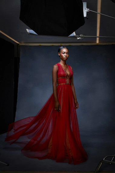 Marchesa Pre-Fall 2024 Evening Wear Look 5