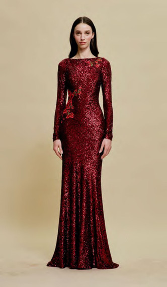 Naeem Khan Resort 2025 Look 3