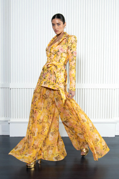 Badgley Mischka Spring 2025 Ready To Wear Look 9