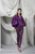 Tony Ward Look 10: Plum Pantsuit