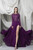 Tony Ward Look 7: Georgette Flowing Plum Skirt