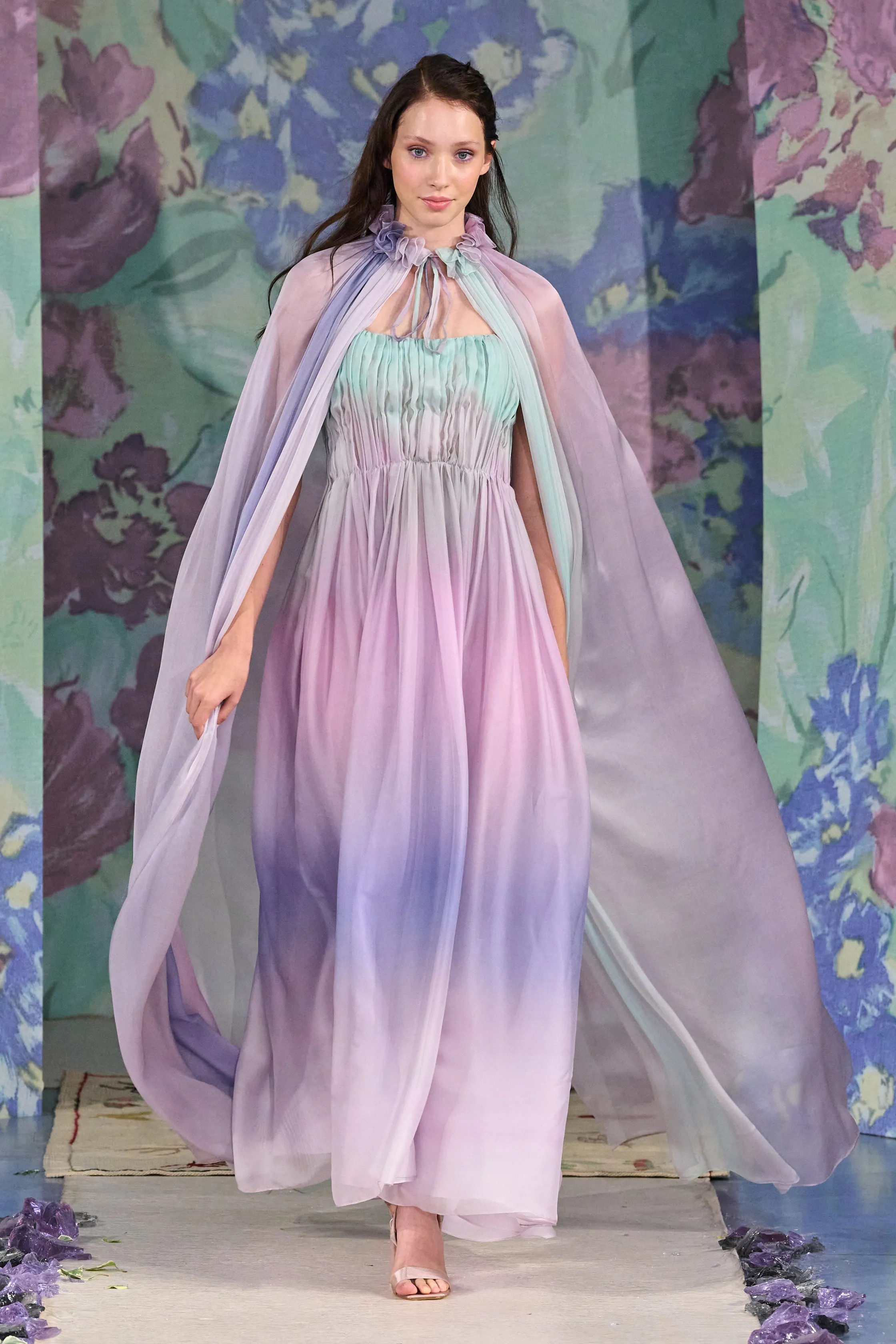 Luisa Beccaria Spring 2024 Ready To Wear Look 13 - Vivaldi Boutique