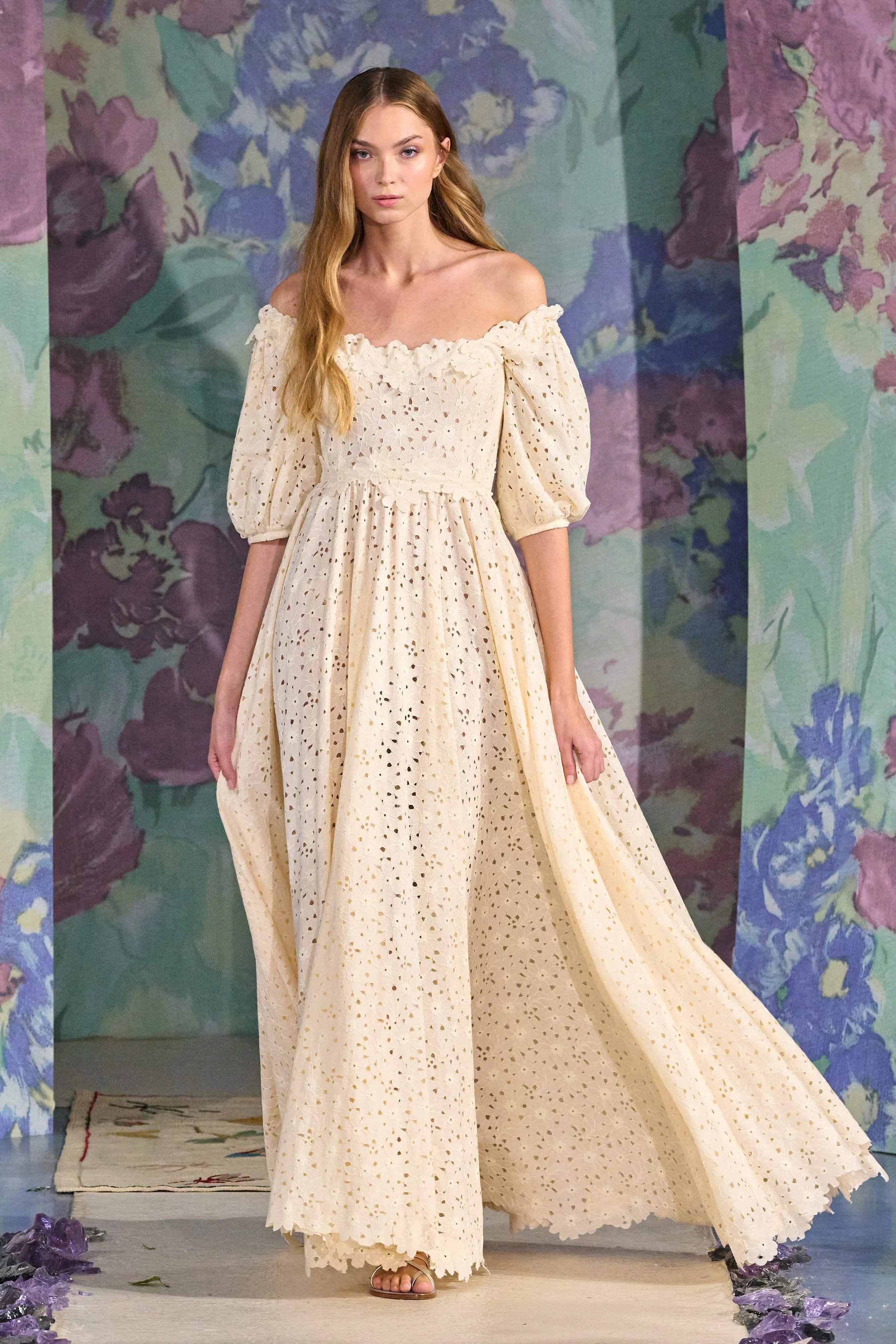 Luisa Beccaria Spring 2024 Ready To Wear Look 24 - Vivaldi Boutique