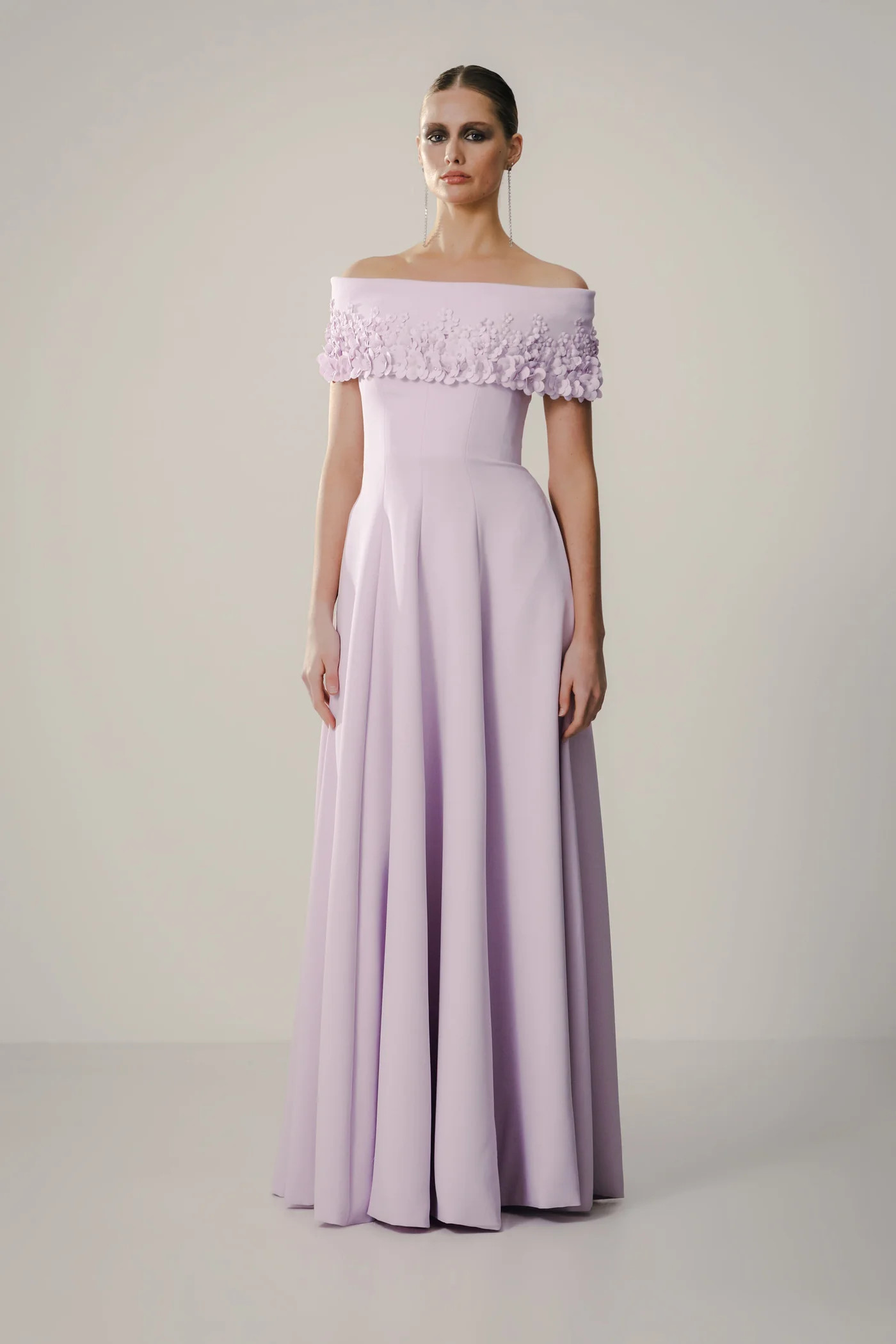 rohe green dress Silk slip dress main image 1