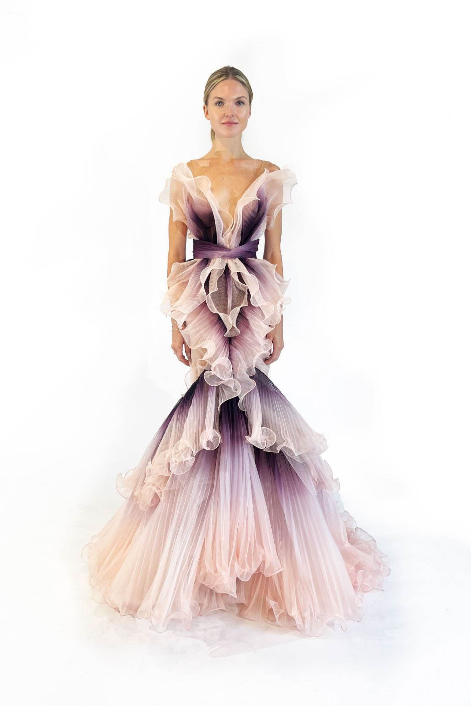 Marchesa Spring 2025 Ready To Wear Look 3 - Vivaldi Boutique