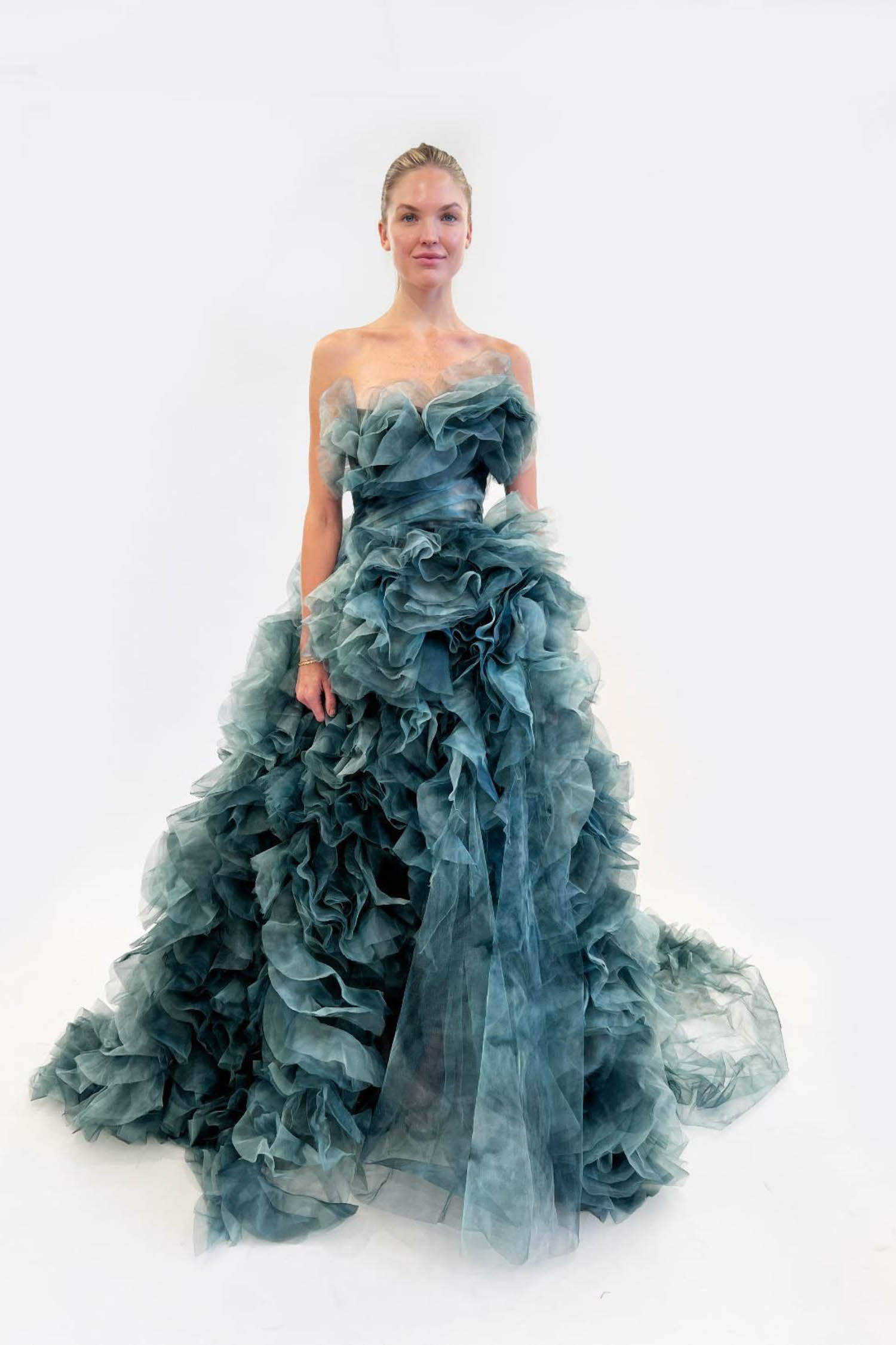Marchesa Spring 2025 Ready To Wear Look 4 - Vivaldi Boutique