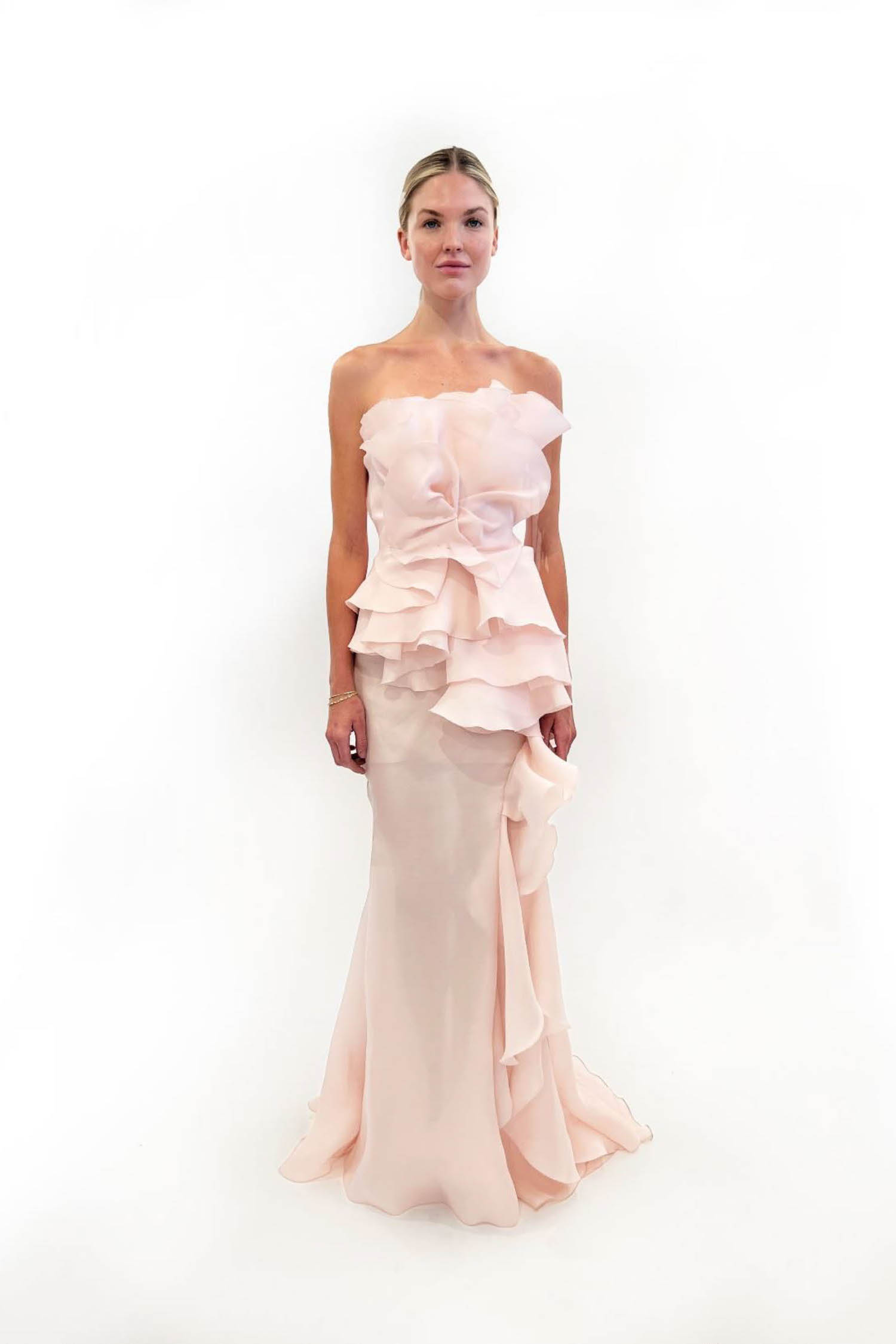 Marchesa Spring 2025 Ready To Wear Look 7 - Vivaldi Boutique