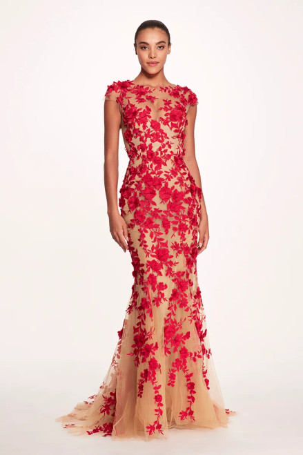 red collar dress Rihoas Polka Dot Mandarin Collar Midi Dress