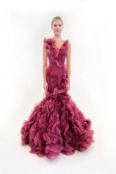 Marchesa Spring 2025 Ready To Wear Look 2 - Vivaldi Boutique