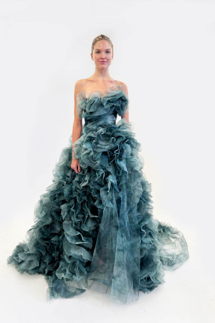 Marchesa Spring 2025 Ready To Wear Look 4 - Vivaldi Boutique