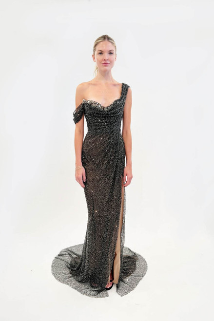 Marchesa Spring 2025 Ready To Wear Look 5 - Vivaldi Boutique