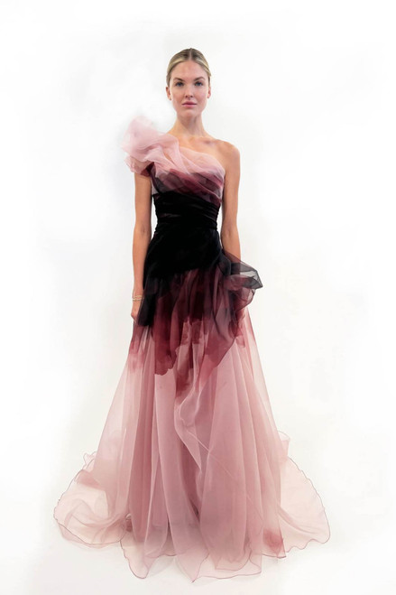 Marchesa Spring 2025 Ready To Wear Look 17 - Vivaldi Boutique