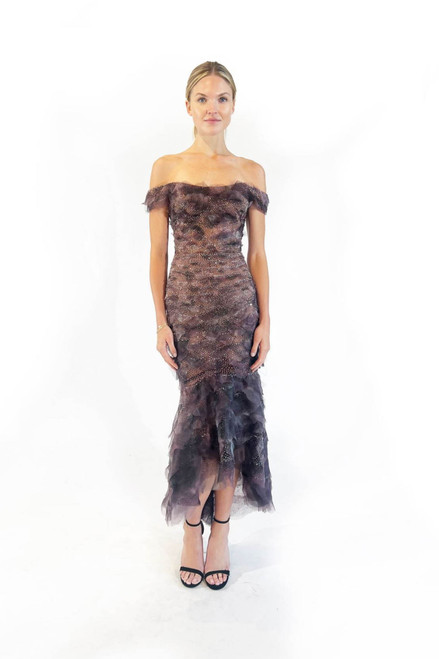 Marchesa Spring 2025 Ready To Wear Look 19 - Vivaldi Boutique
